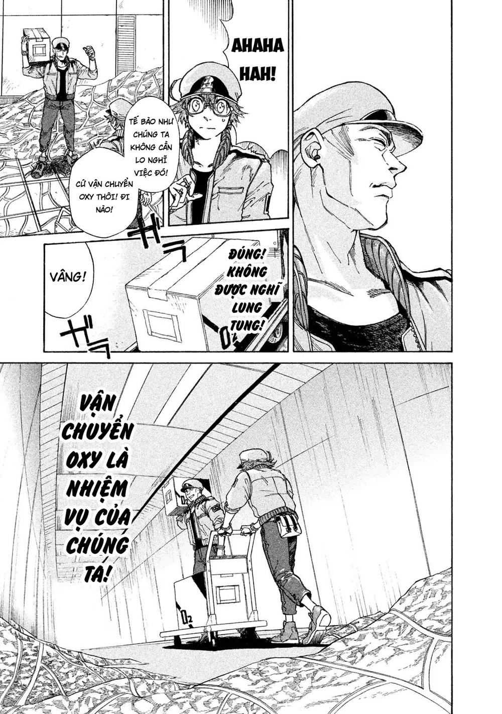 Biệt Đội Tế Bào Black: Chapter 1
