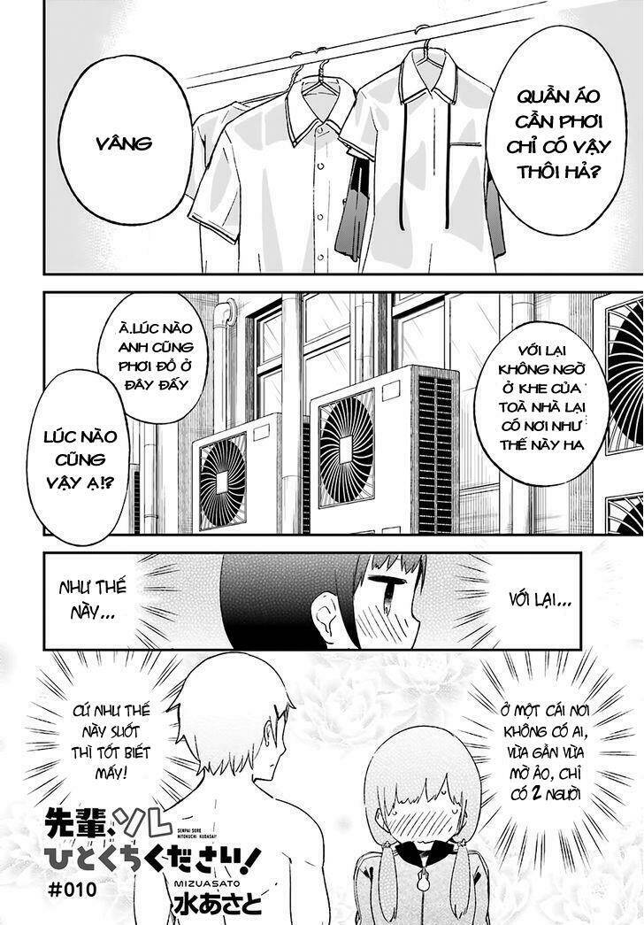 Senpai, Sore Hitokuchi Kudasai!: Chapter 10