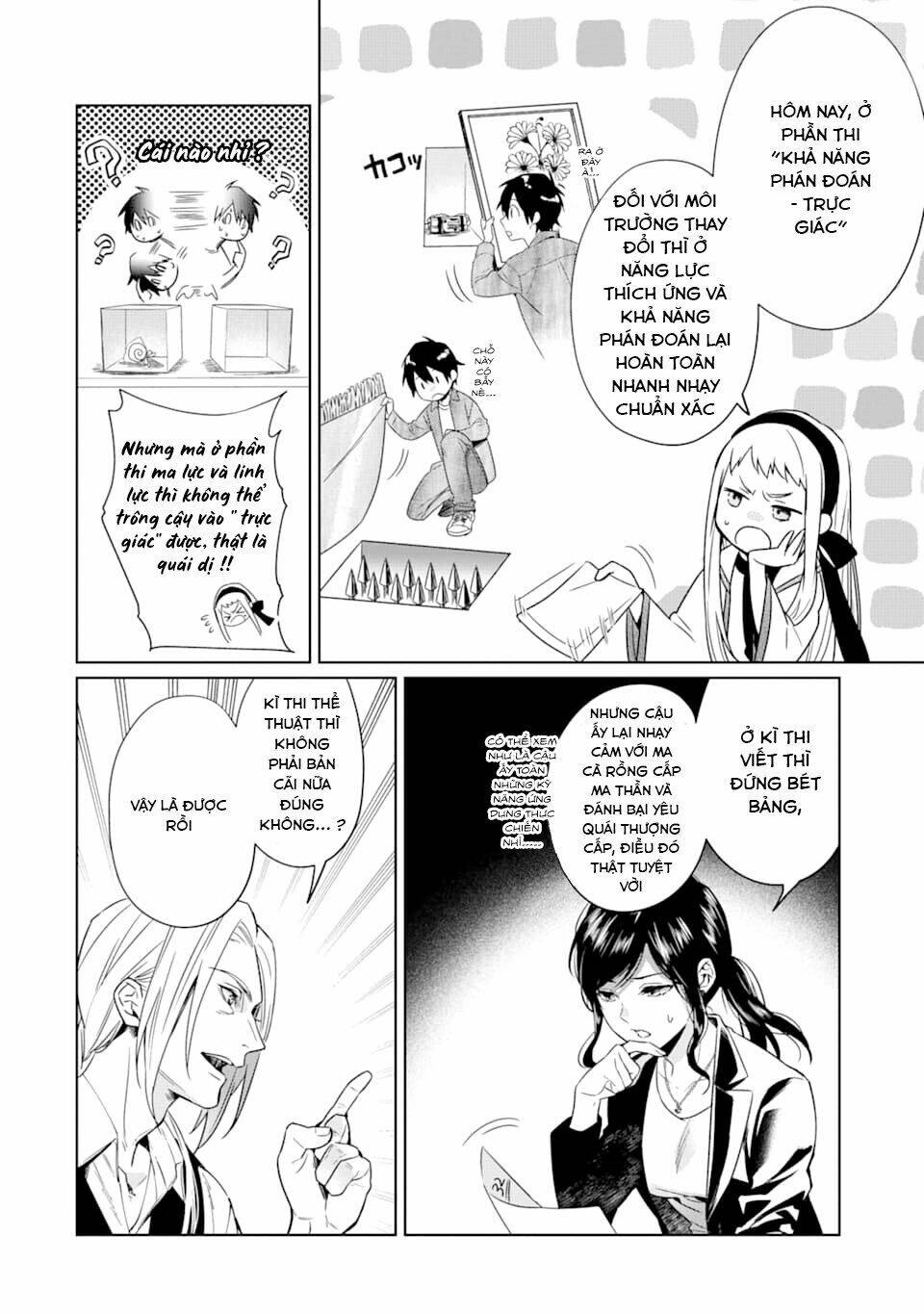 Kẻ Với Khả Năng Kém Cỏi Trở Về Từ Ma Giới: Chapter 4