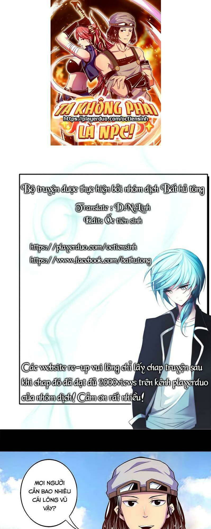 Ta Không Phải Là Npc: Chapter 28