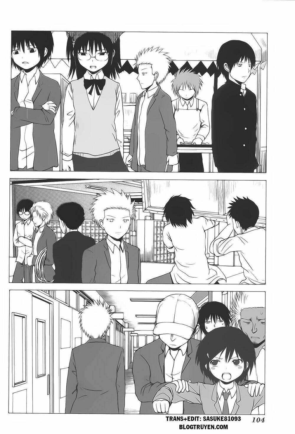 Danshi Koukousei No Nichijou: Chapter 107