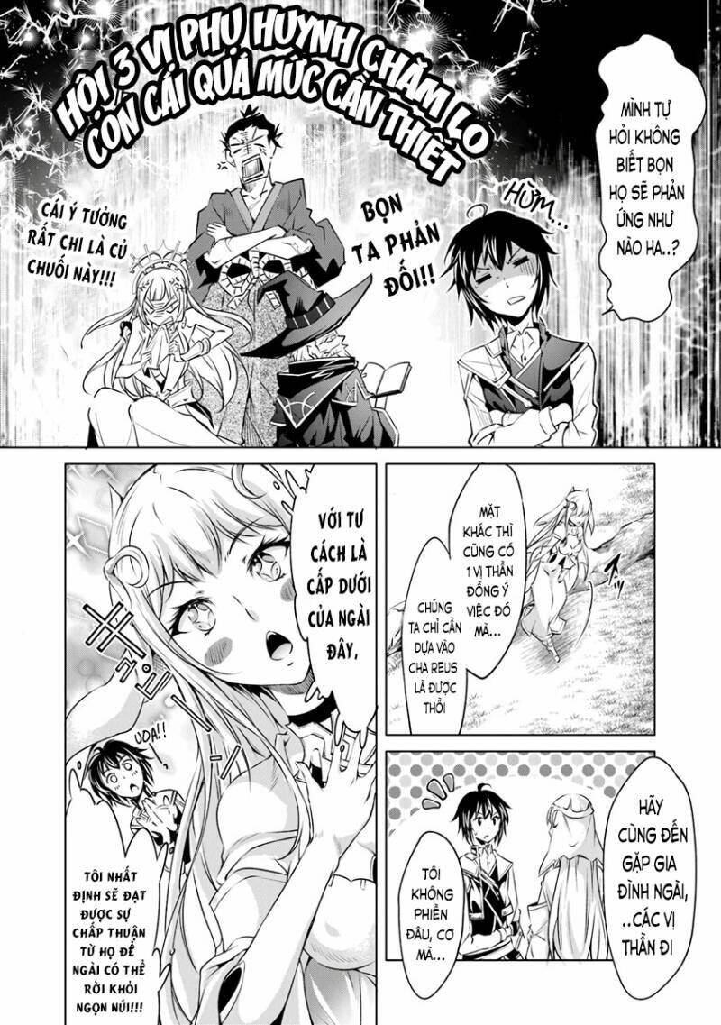Kamigami Ni Sodaterare Shimo No, Saikyou To Naru: Chapter 3.2