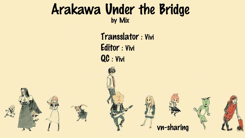 Arakawa Under The Bridge: Chapter 1