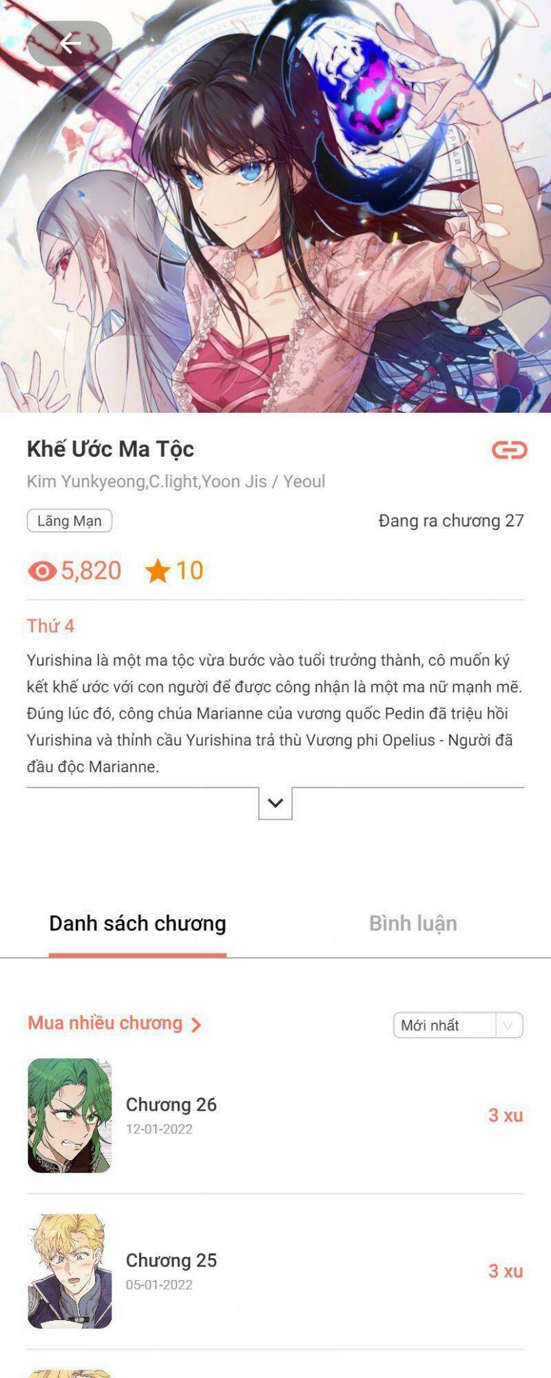 Khế Ước Của Ác Ma: Chapter 60