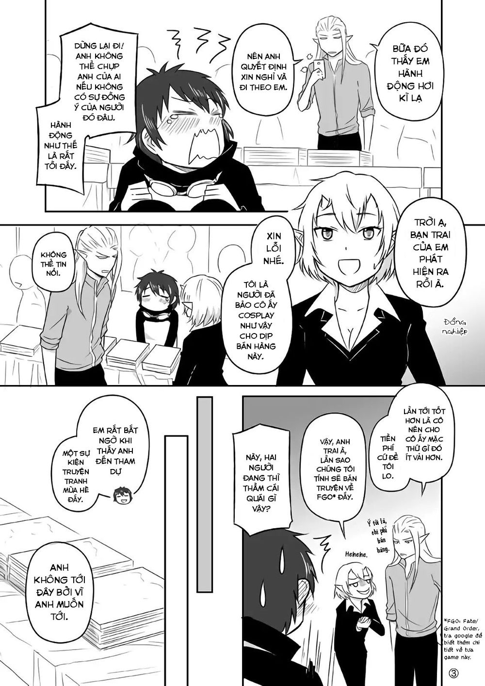 Elf Boyfriend And Boyish Girlfriend: Chapter 6