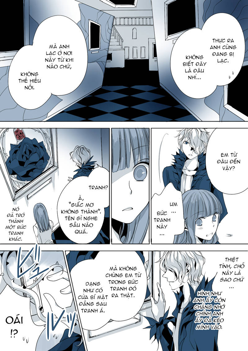 Ib Doujinshi - Ao Meikyuu No Ou: Chapter 1