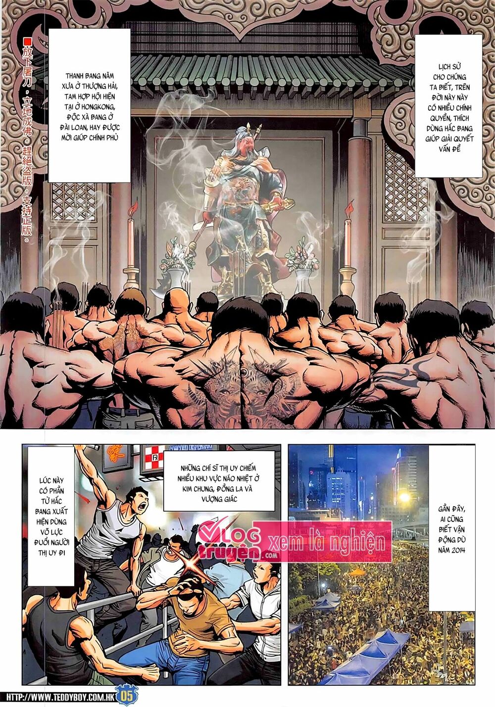 Người Trong Giang Hồ: Chapter 2271: Quân Áo Đỏ