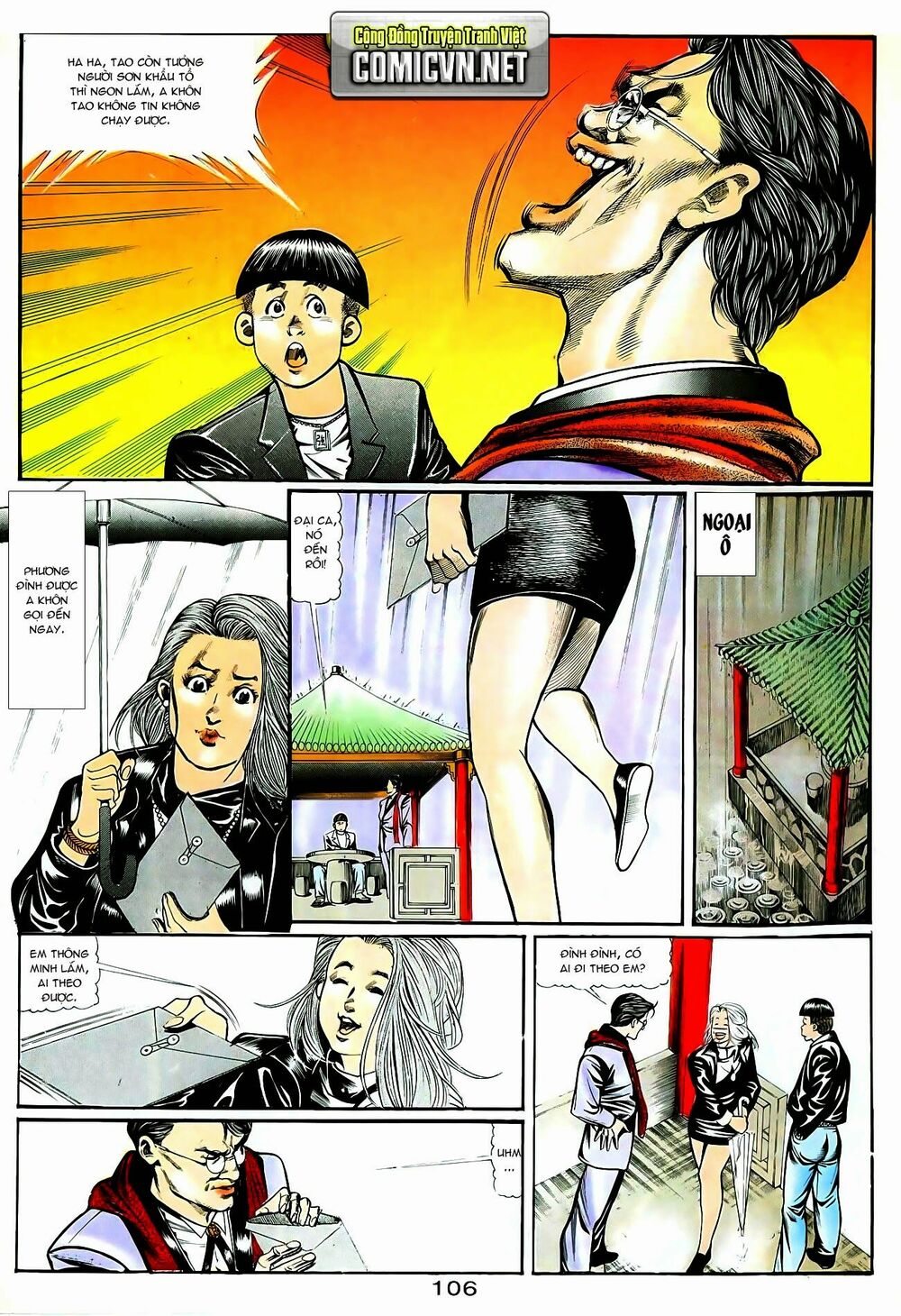 Người Trong Giang Hồ: Chapter 40: Đường cùng tháo chạy