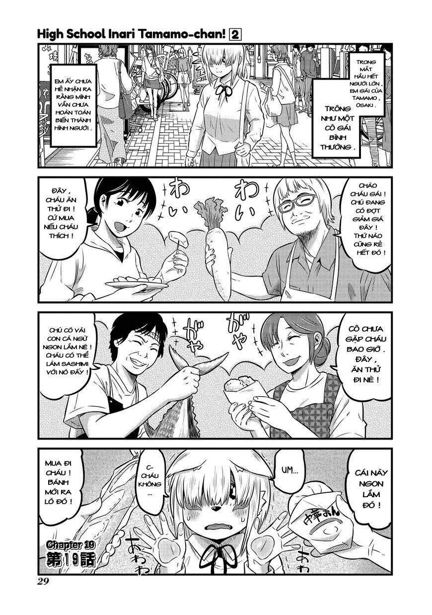 High School Inari Tamamo-Chan: Chapter 19