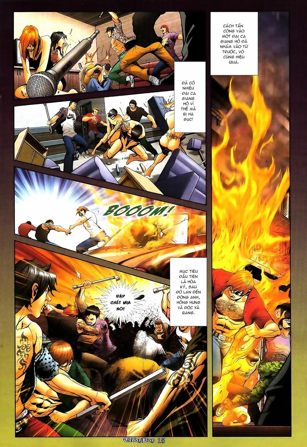 Người Trong Giang Hồ: Chapter 1278: Tam Liên quật khởi
