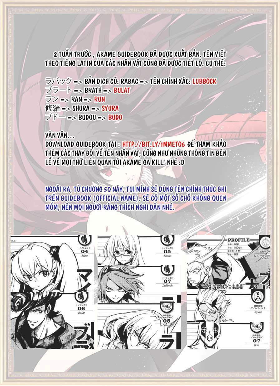 Akame Ga Kiru: Chapter 50