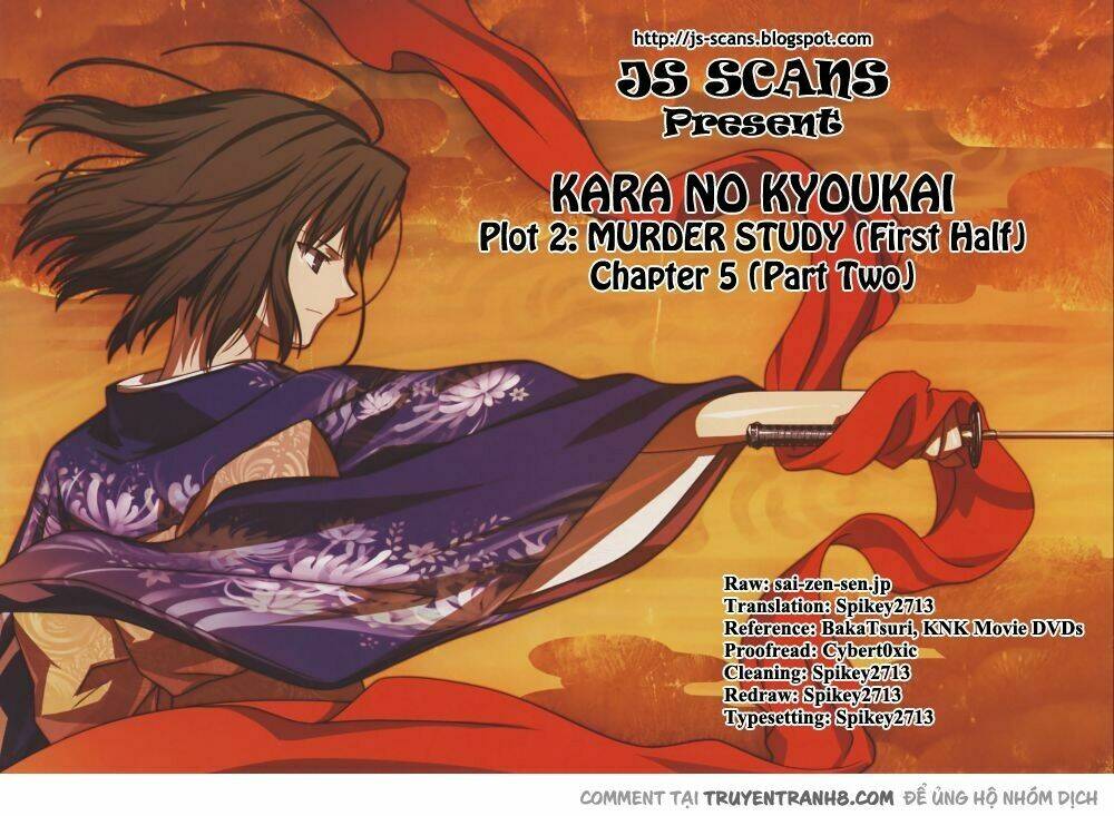 Kara No Kyoukai - The Garden Of Sinners: Chapter 5