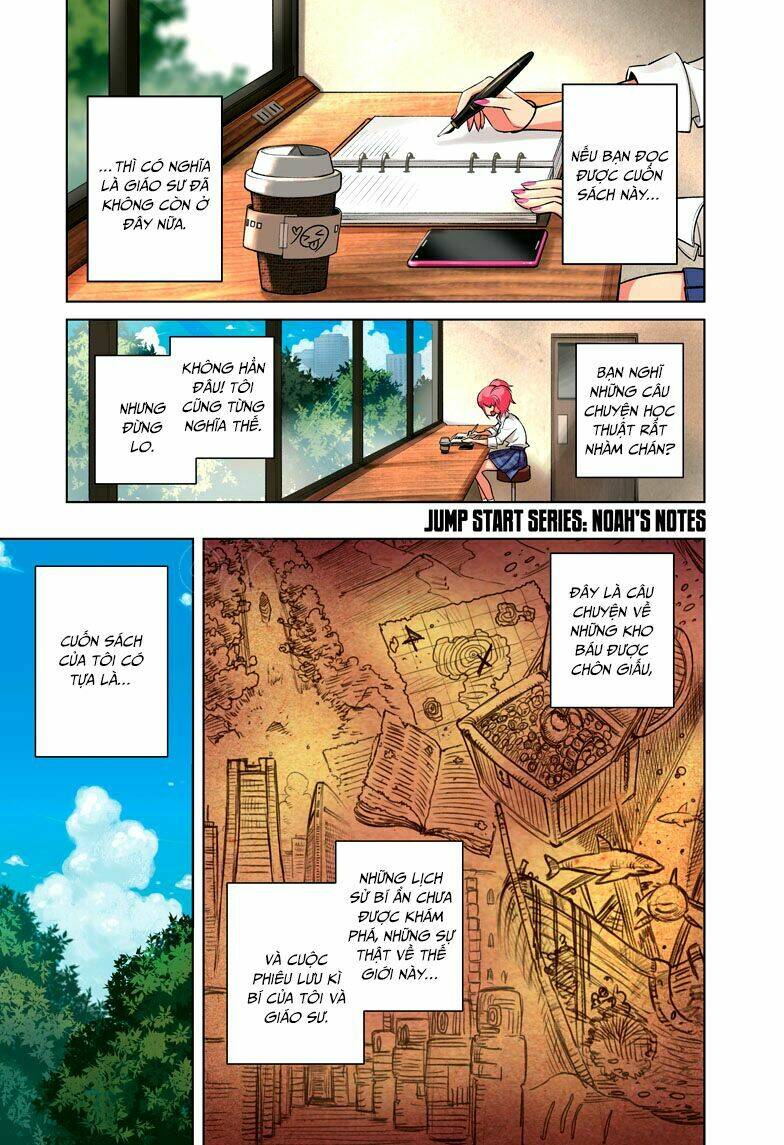 Noah's Notes: Chapter 1