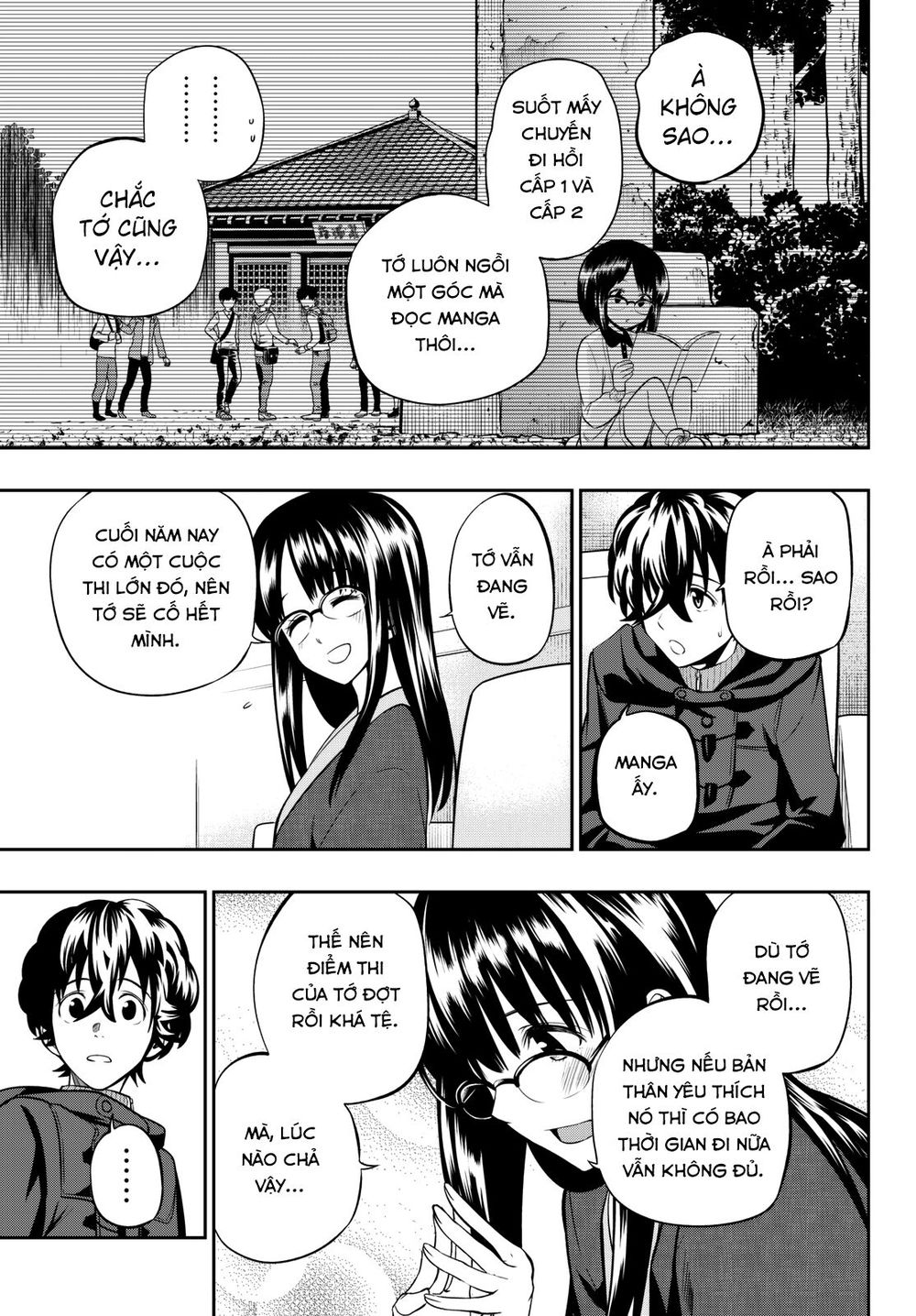 Hoshino, Me O Tsubutte: Chapter 61