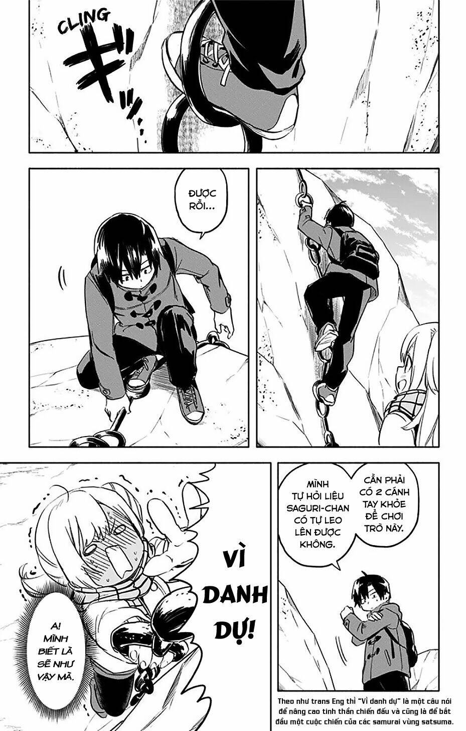 Saguri-Chan Tankentai: Chapter 34