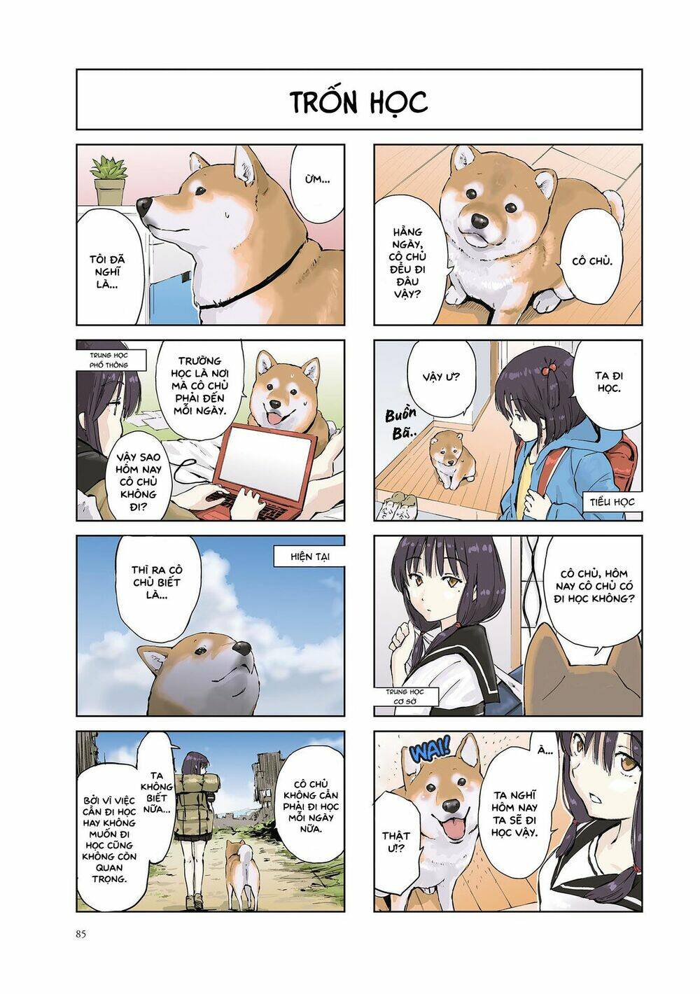 Lang Thang Miền Tận Thế Với Chú Chó Shiba Của Tôi: Chapter 12