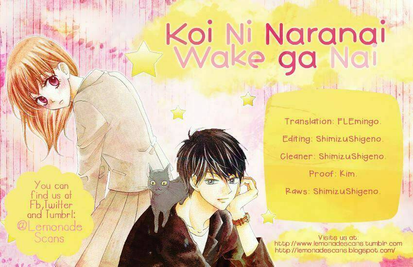 Koi Ni Naranai Wake Ga Nai: Chapter 12