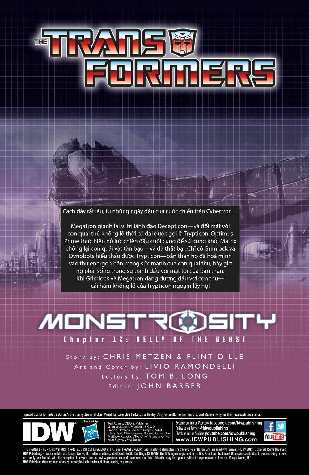 The Transformers: Monstrosity: Chapter 12