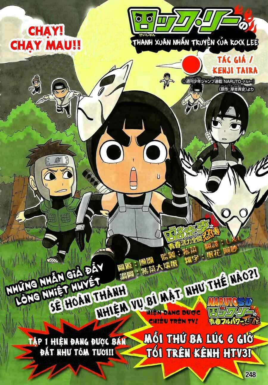Cửu Vĩ Hồ Ly Ngoại Truyện Rock Lee: Chapter 13