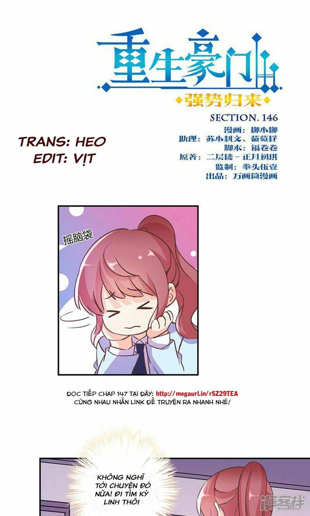 Trọng Sinh Chi Hao Môn Cường Thế Quy Lai: Chapter 146