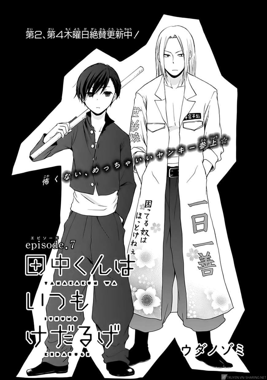 Tanaka-Kun Wa Itsumo Kedaruge: Chapter 7