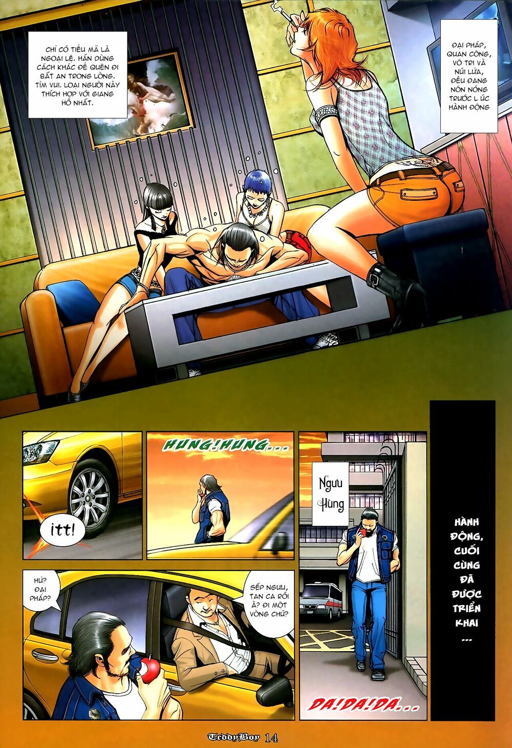 Người Trong Giang Hồ: Chapter 1042: Nam Ca ra tù