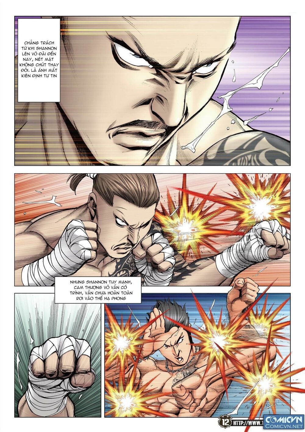 Người Trong Giang Hồ: Chapter 2143: Ác chiến vua Muay Thai