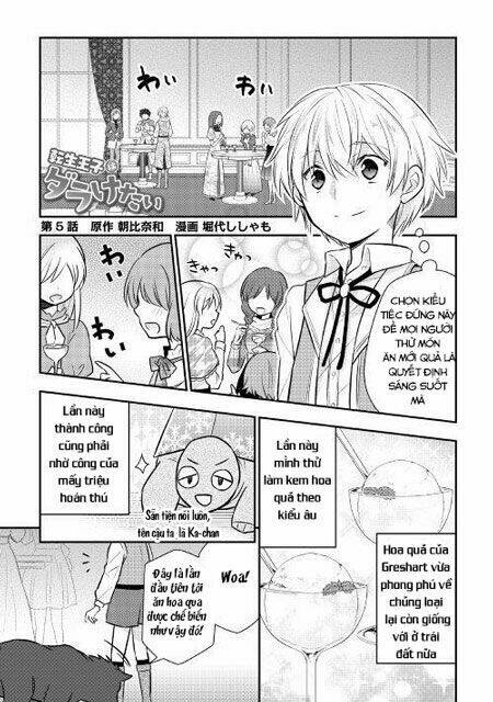 Tensei Ouji Wa Daraketai: Chapter 5