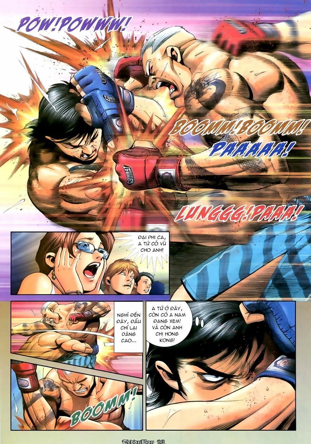 Người Trong Giang Hồ: Chapter 990: Long Đầu vs Long Đầu