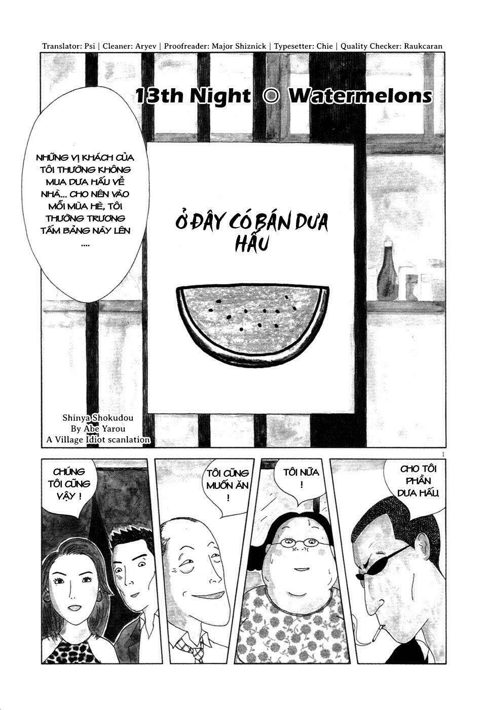 Quán Ăn Về Đêm: Chapter 13