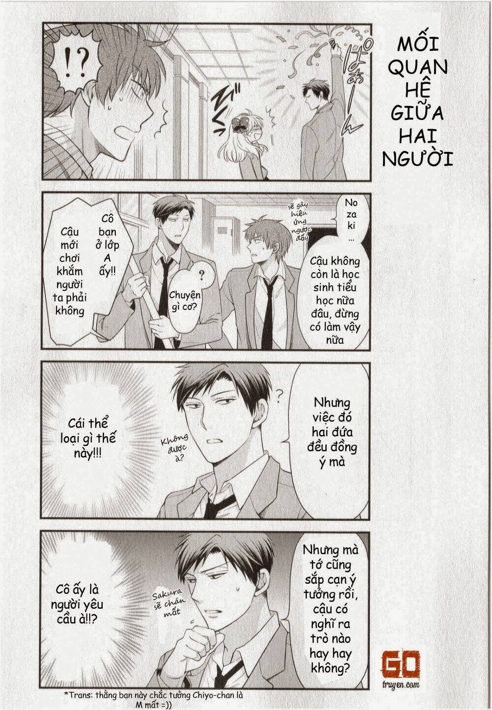 Gekkan Shojo Nozaki-Kun: Chapter 31