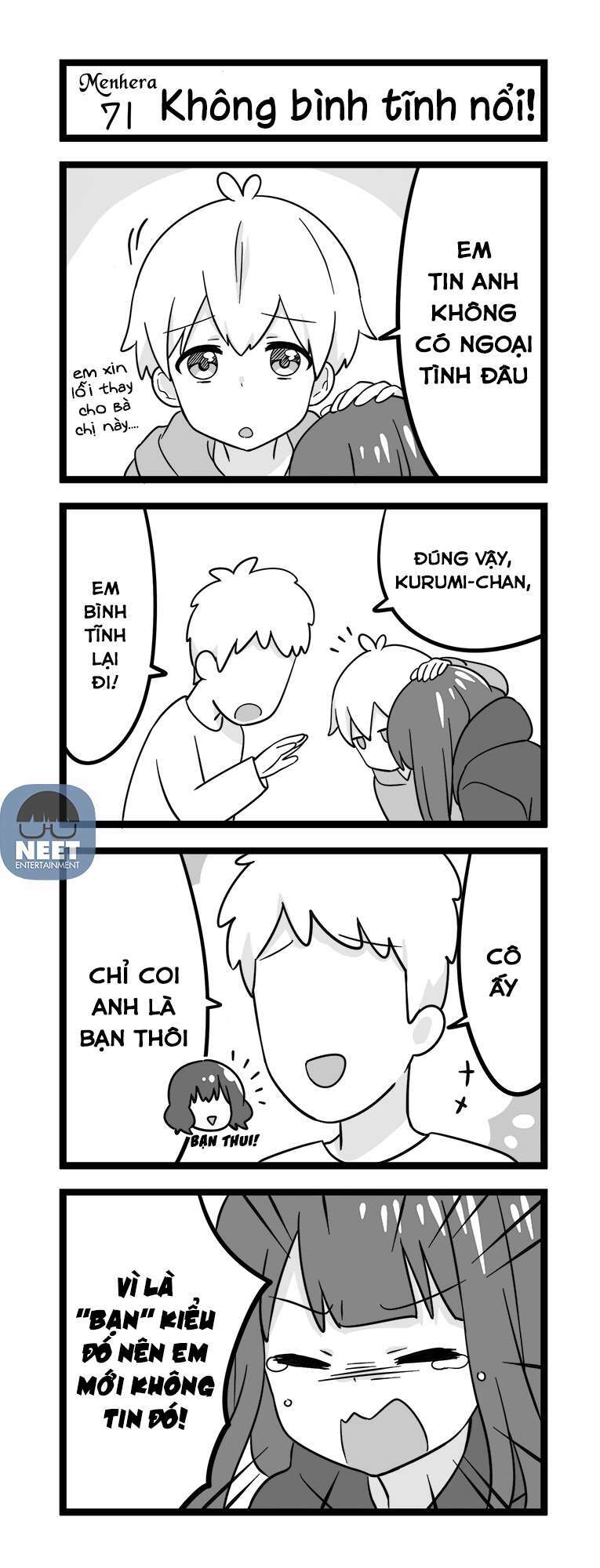 Menhera Shoujo Kurumi-Chan: Chapter 71