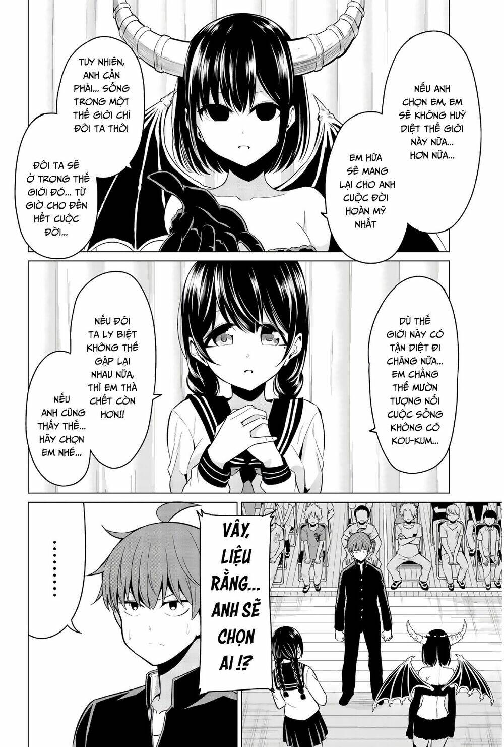 Sekai Ka Kanojo Ka Erabenai: Chapter 27