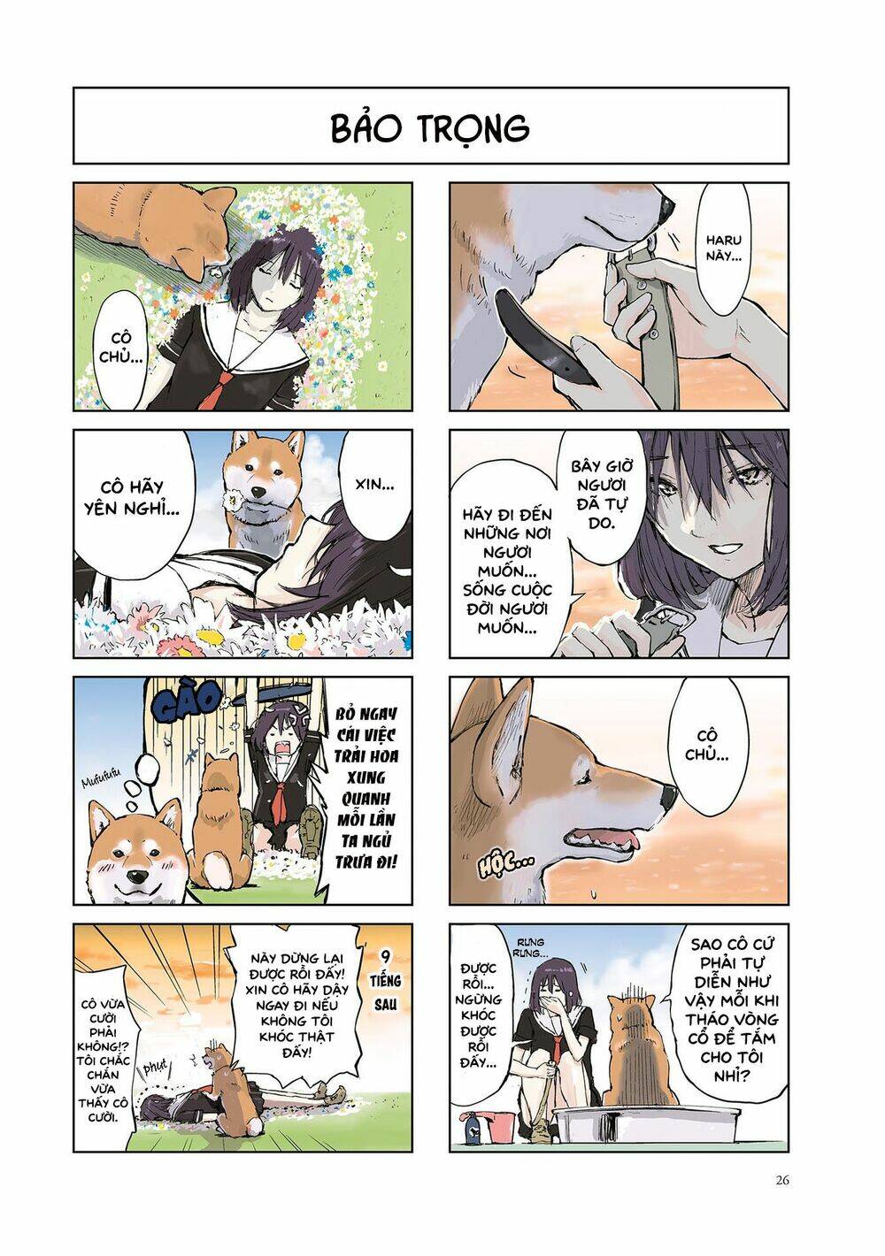 Lang Thang Miền Tận Thế Với Chú Chó Shiba Của Tôi: Chapter 4