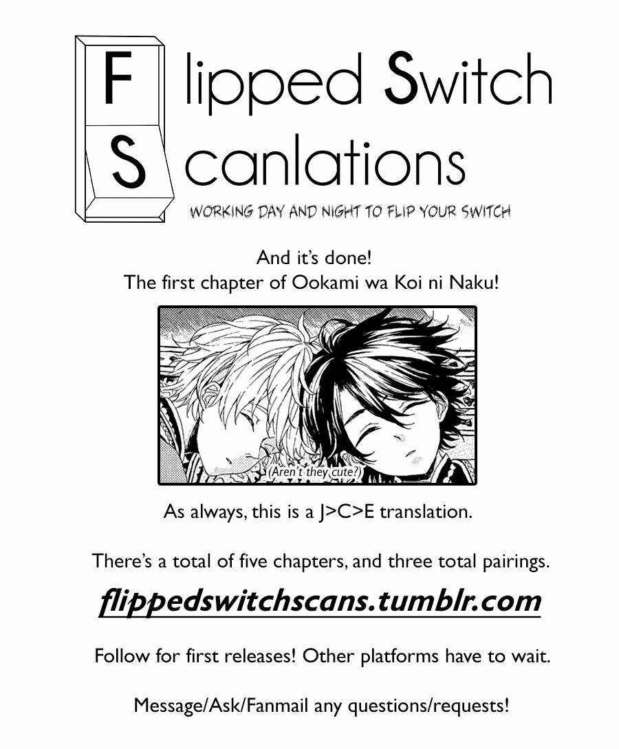 Ookami Wa Hana No Naku: Chapter 1