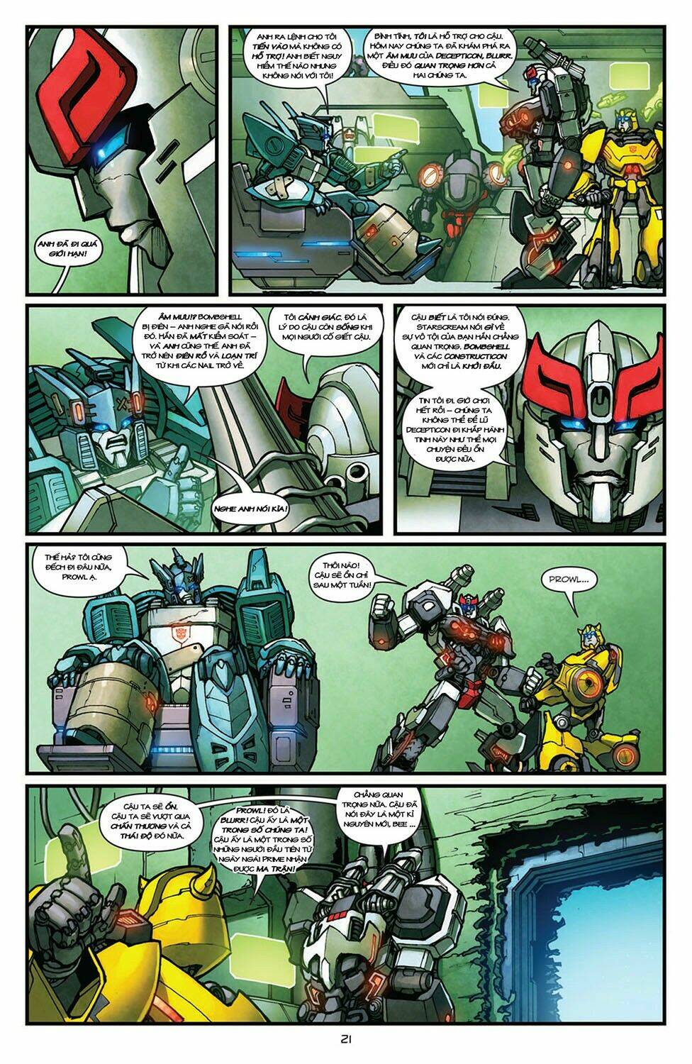 The Transformers: Robots In Disguise: Chapter 4