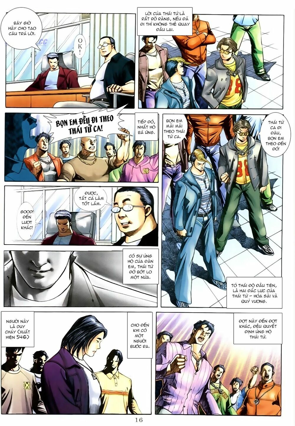 Người Trong Giang Hồ: Chapter 552