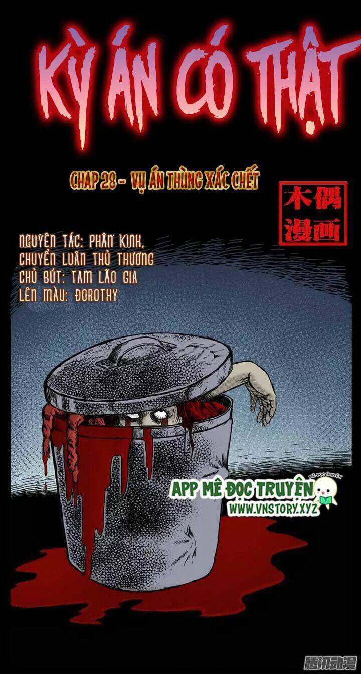 Kỳ Án Có Thật: Chapter 28