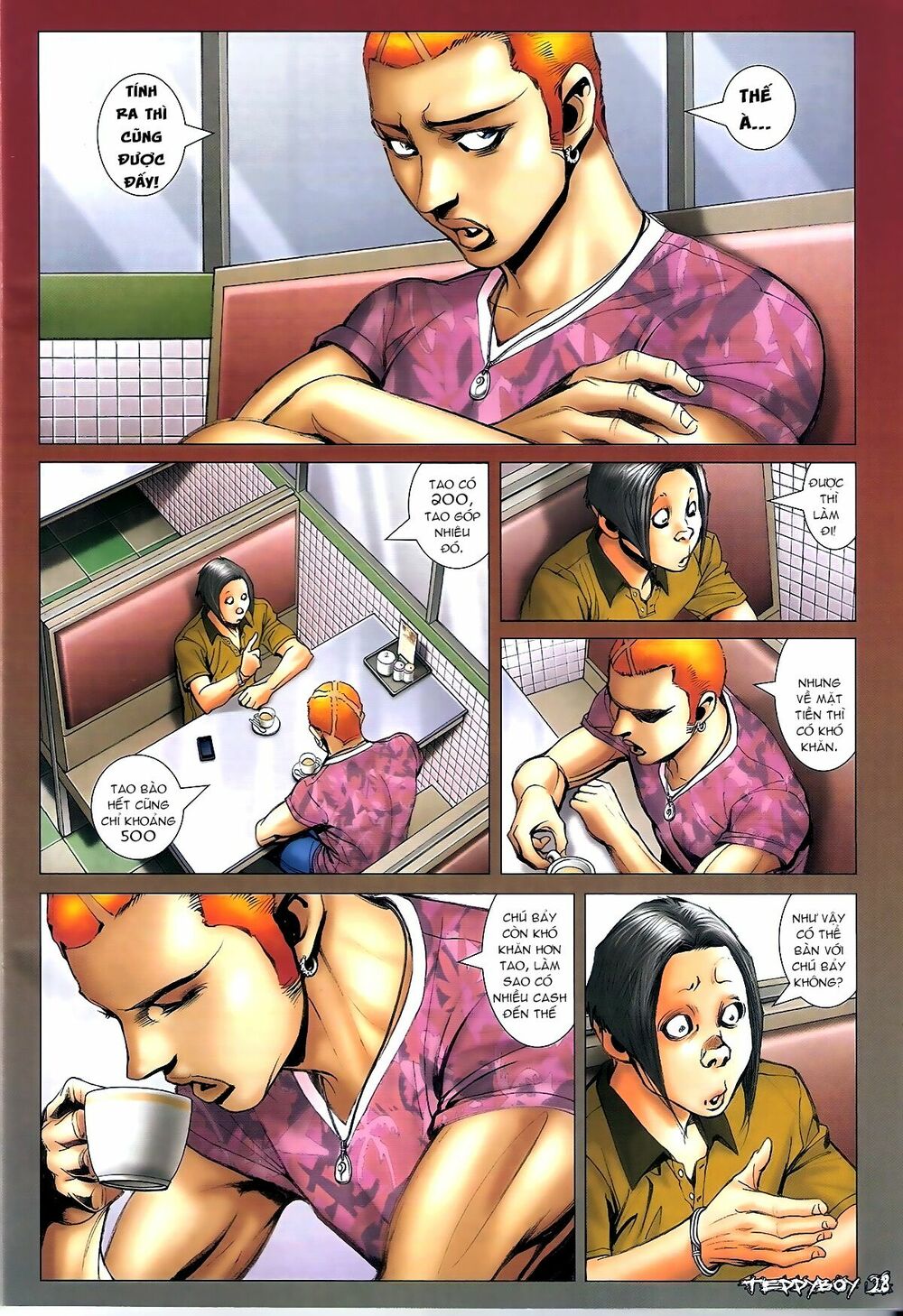 Người Trong Giang Hồ: Chapter 1345: Con trai Chó Xám