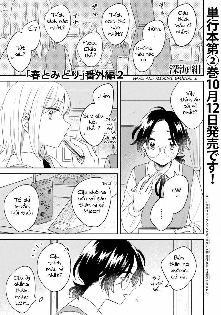 Haru And Midori: Chapter 9.5