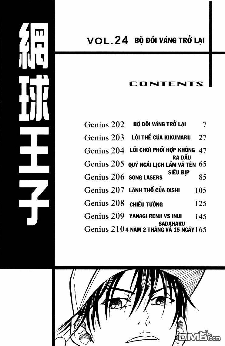Hoàng Tử Tennis: Chapter 202