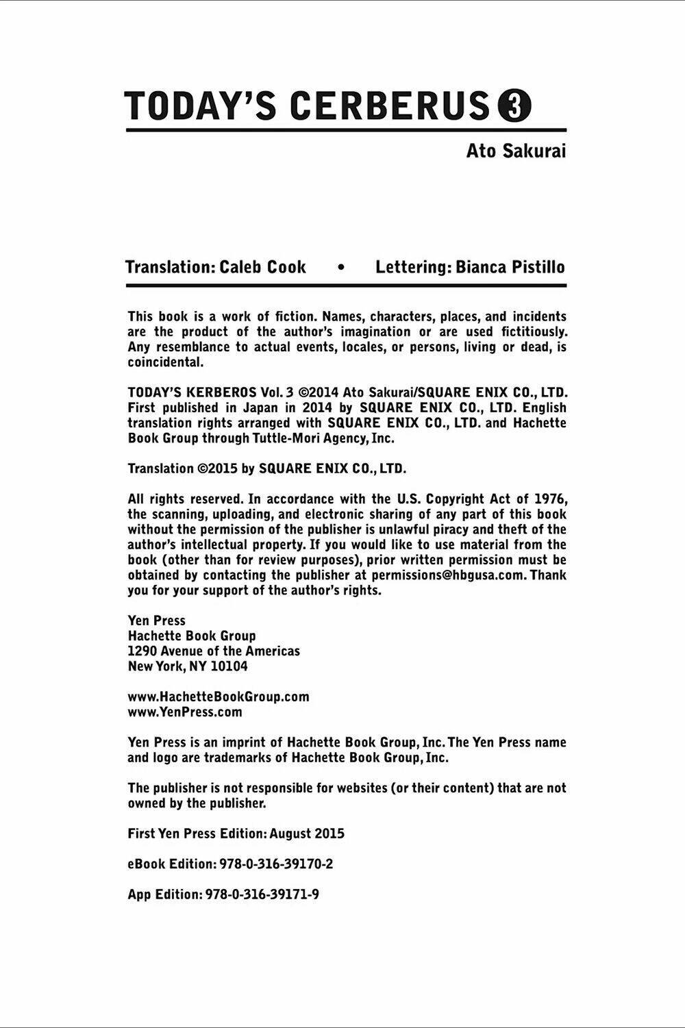 Kyou No Cerberus: Chapter 9.5