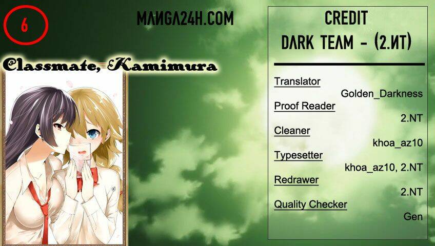 Classmate, Kamimura Yuuka Wa Kou Itta: Chapter 6