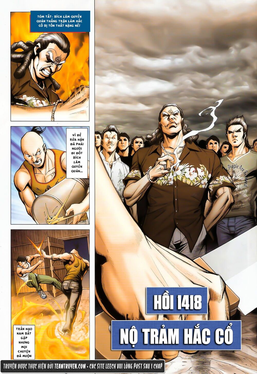 Người Trong Giang Hồ: Chapter 1418: Nộ Trảm Hắc Cổ
