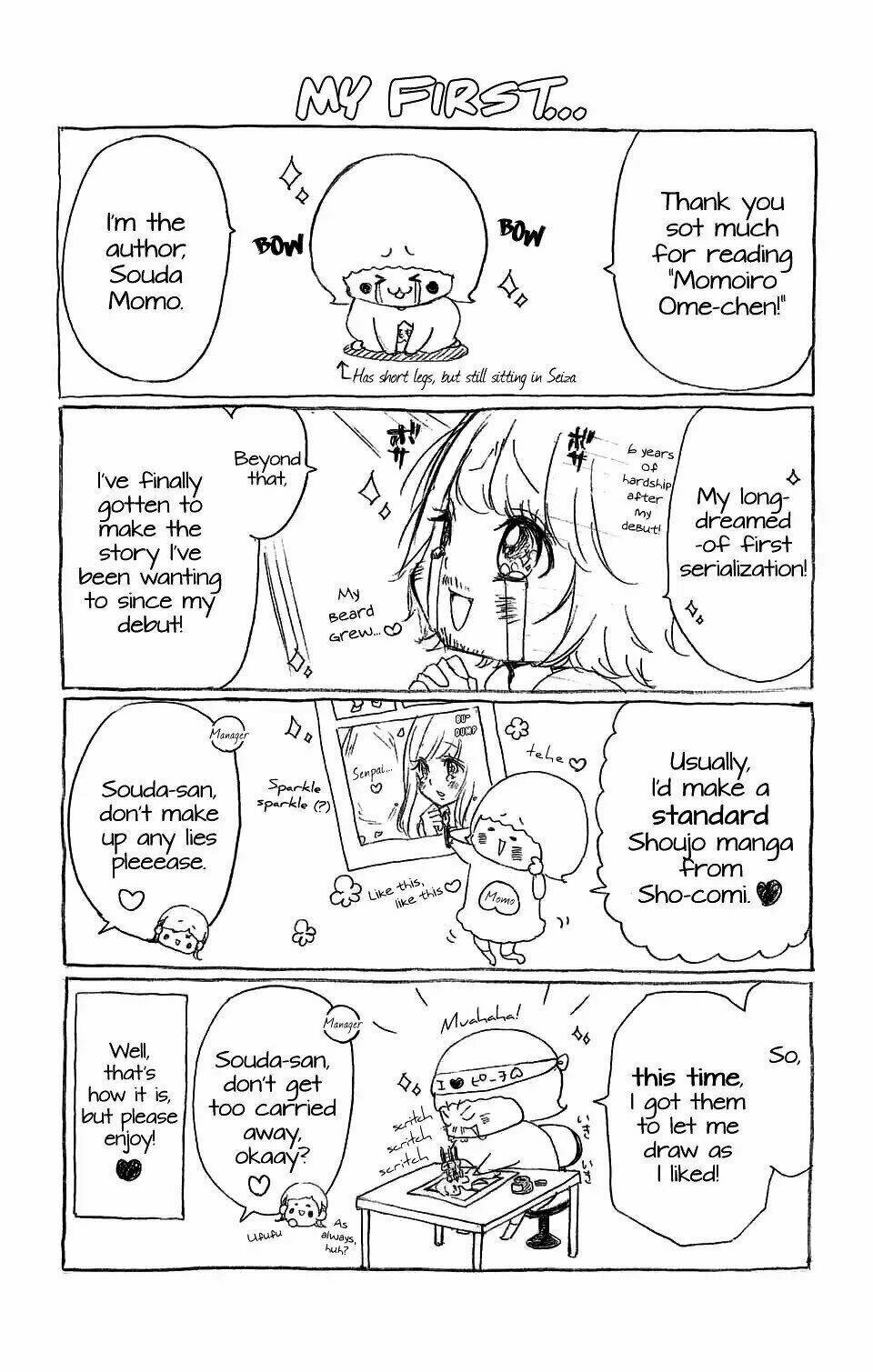 Momoiro Ome-Chen: Chapter 1