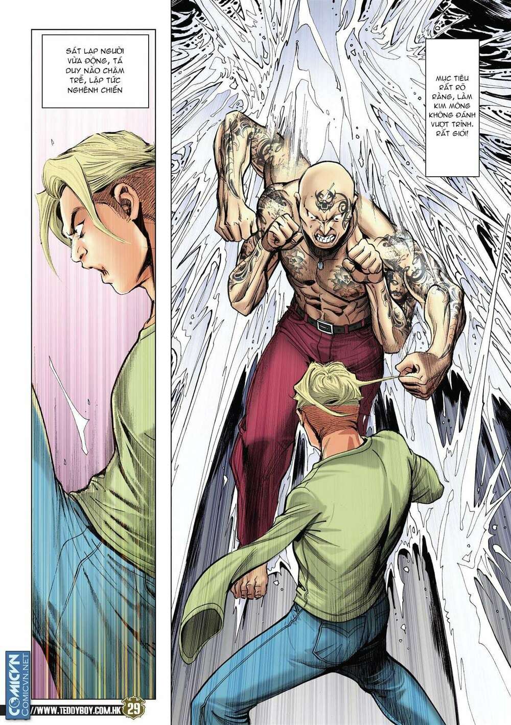 Người Trong Giang Hồ: Chapter 2160: Tá Duy vs Sát Lạp 2