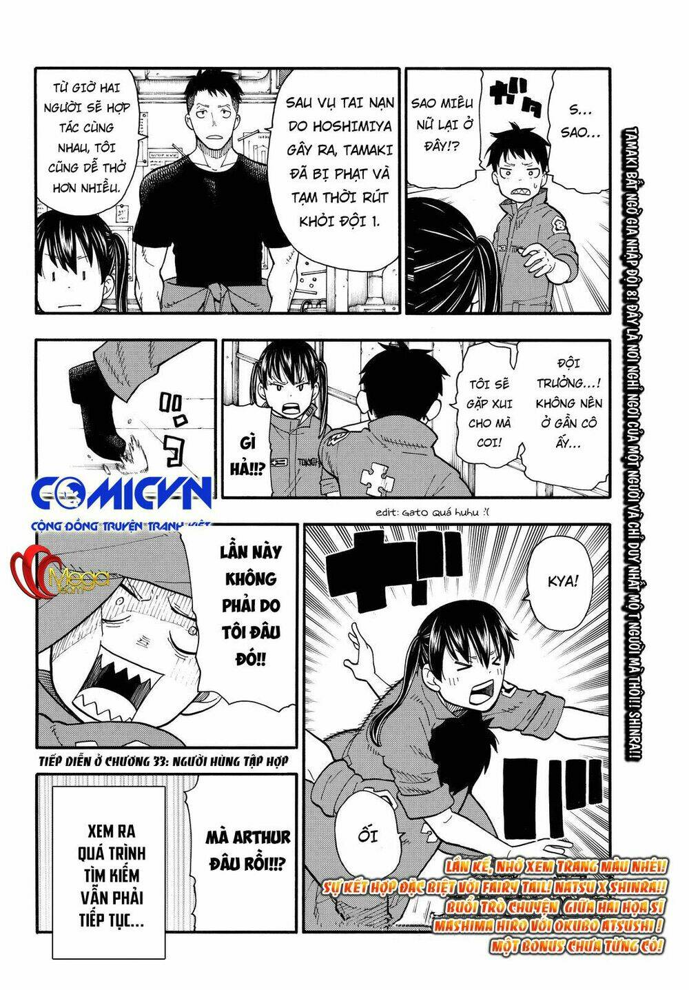 Biệt Đội Lính Cứu Hỏa: Chapter 32