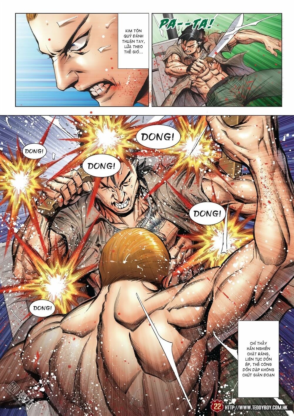 Người Trong Giang Hồ: Chapter 2034: Kim Tôn Quý vs Đại Phi 2