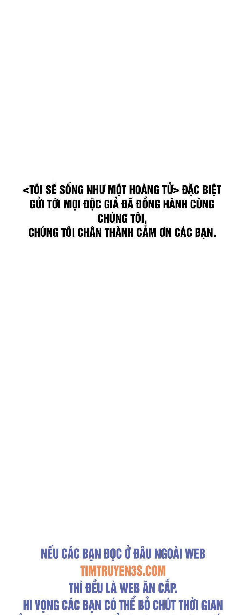 Tôi Sẽ Sống Như Một Hoàng Tử: Chapter 88