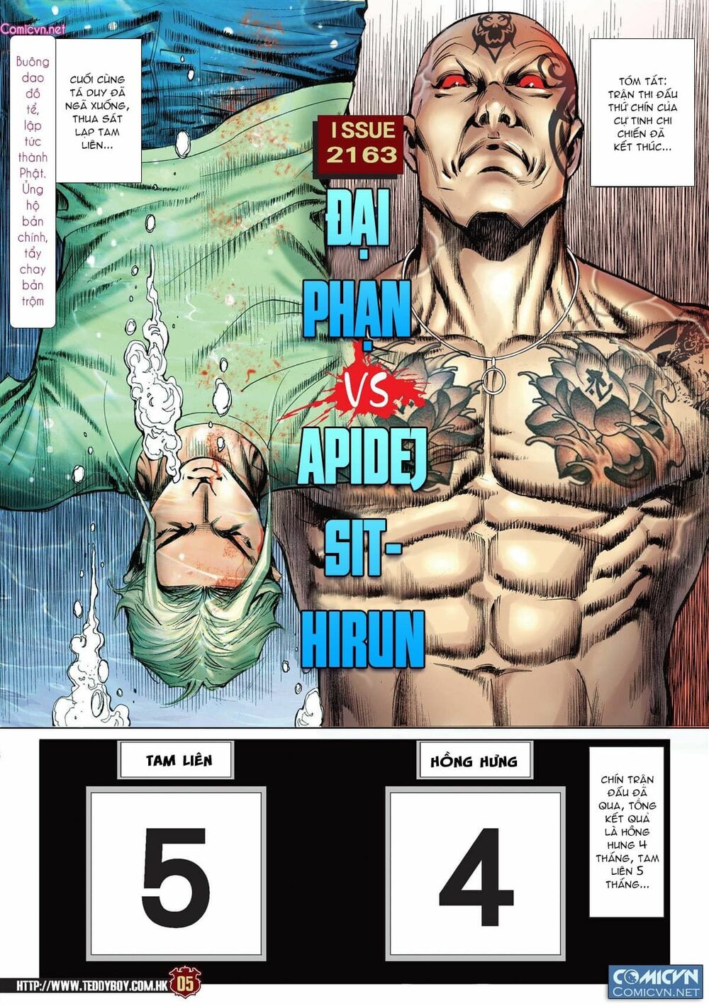 Người Trong Giang Hồ: Chapter 2163: Đại Phạn vs Apidej